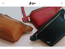 Tablet Screenshot of laviebag2u.com